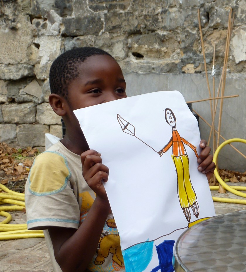 photo prise par un des participants de l'atelier "les âges de saint-ouen", été 2010