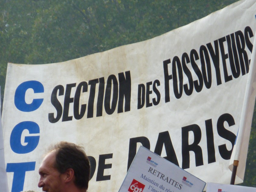 section des fossoyeurs de paris