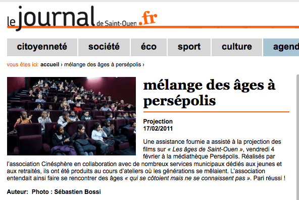 article journal de St Ouen