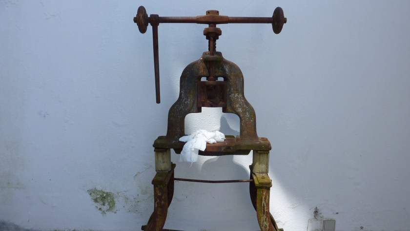 Presse imprimerie- sculpture