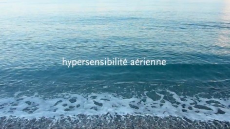 Titre sur fond de mer